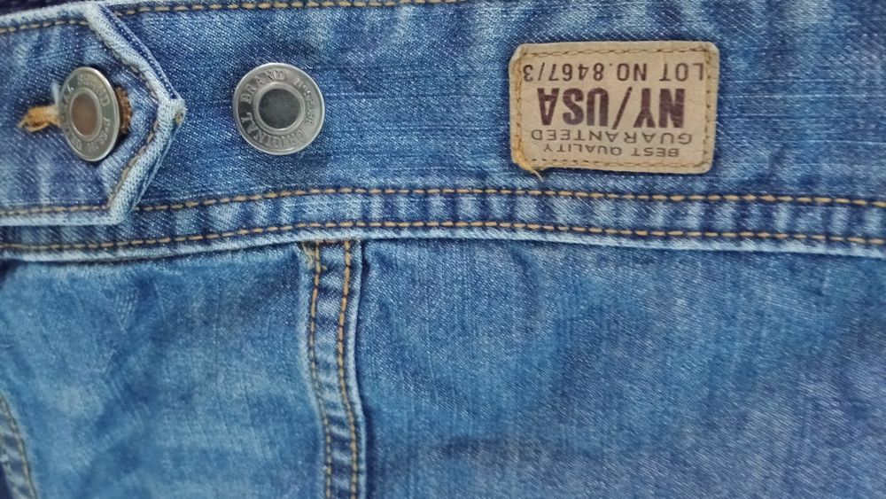 Jachetă de blugi albastră here+there by C&A – mărimea 164 (echiv. S/M)