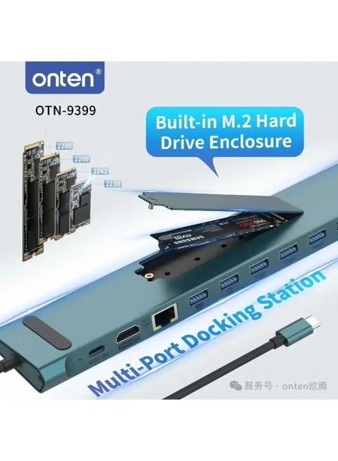 Taype-c hub 17in1 Onten OTN-9399
