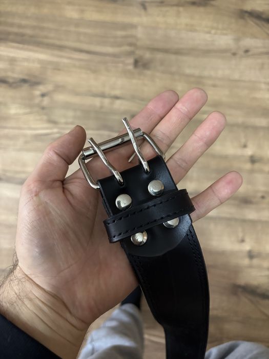 Curea piele  groasa , 115 cm