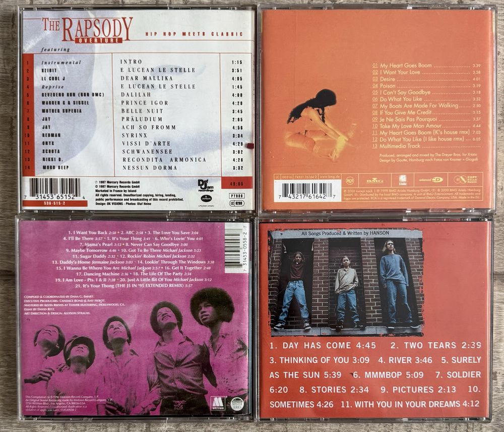 Pachet 11 Eurodance - Snap!/Robert Miles/Bomfunk MC’s/Culture Beat