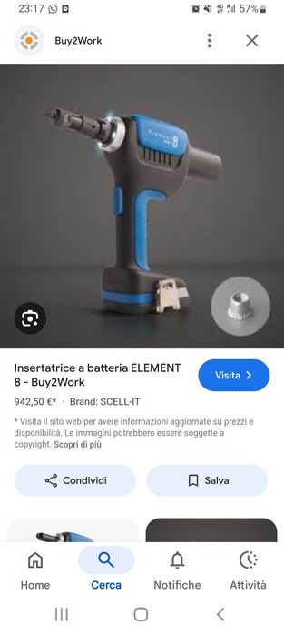 Pistol pentru nituri cu filet