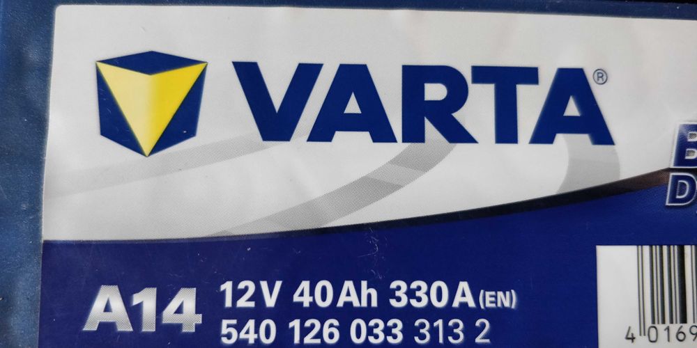 Baterie VARTA Tico Matiz Spark, etc. GARANTIE