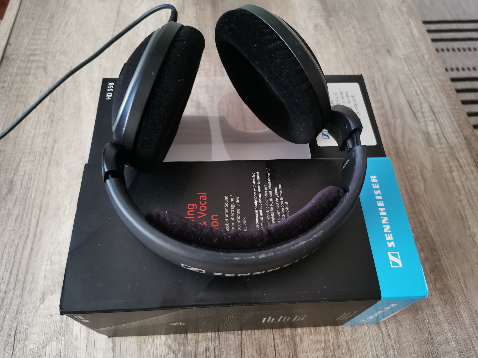 Casti HI-Fi Senheiser HD558