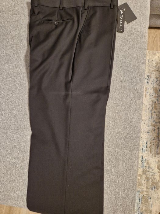 Pantaloni stofa Tata si fiul cu eticheta