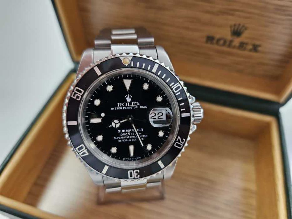 ROLEX SUBMARINER 16610 cutie originala certificat