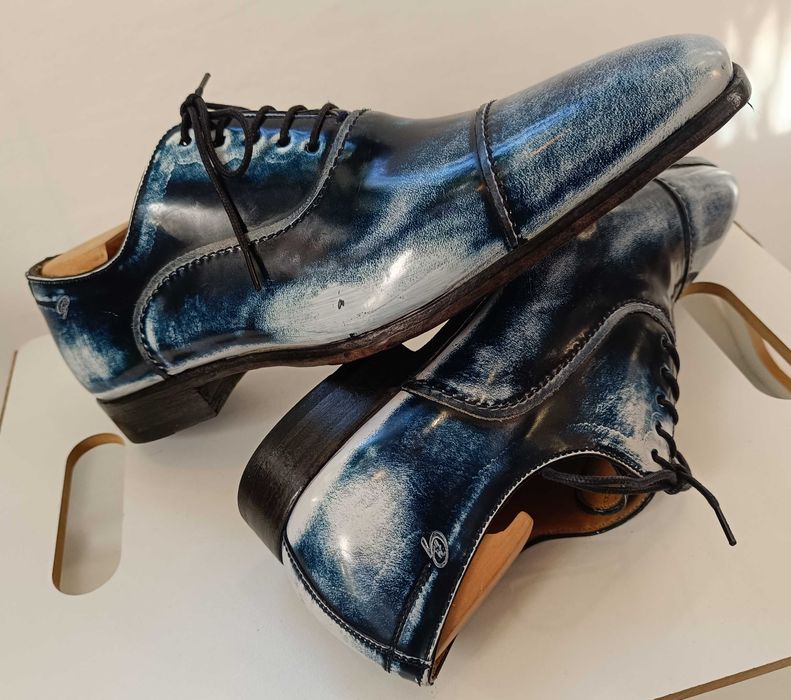 Panfofi de lux 42 42.5 43 oxford cap toe GREVE NOI lucrati manual