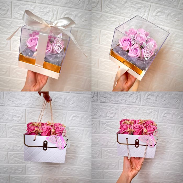 Букет от сапунени рози / сапунени рози