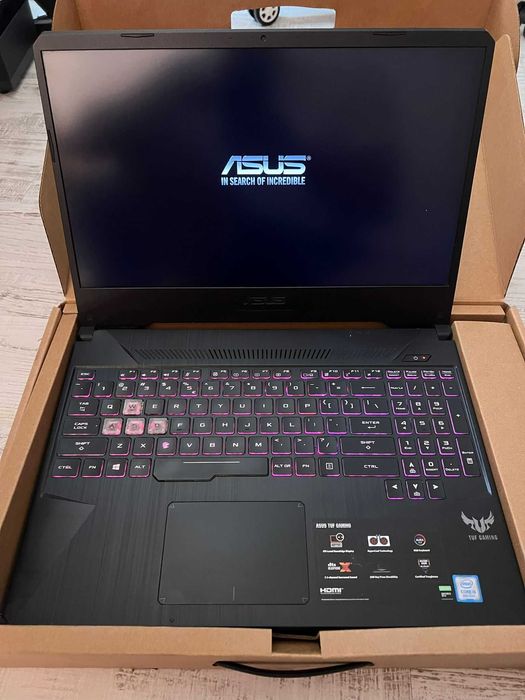 Laptop Gaming Asus tuf fx505gt i5-9300h, gtx 1650, 16gb ram, ssd 512gb