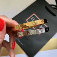 Set Brățară Cartier Love 16 Gold 750