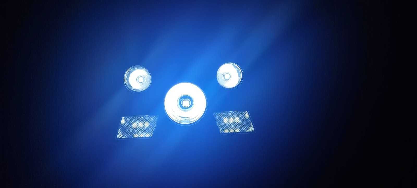 Accesorii drumetie busola, lanterna cap LED, luneta