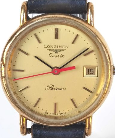 Оригинален Vintage Швейцарски Ръчен Дамски Часовник LONGINES Presence