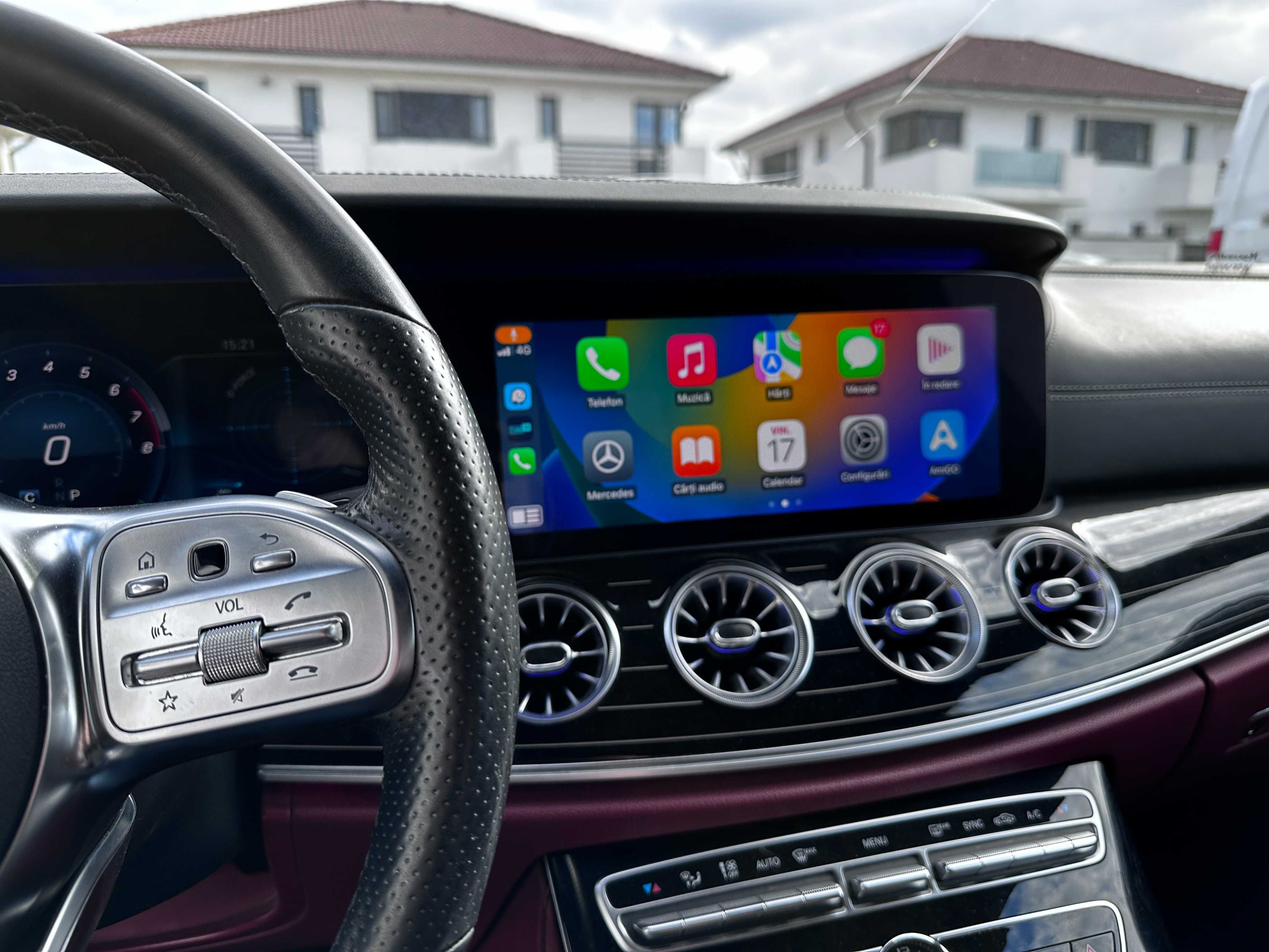 Apple Carplay Android Auto pentru Mercedes-Benz E-Class W213
