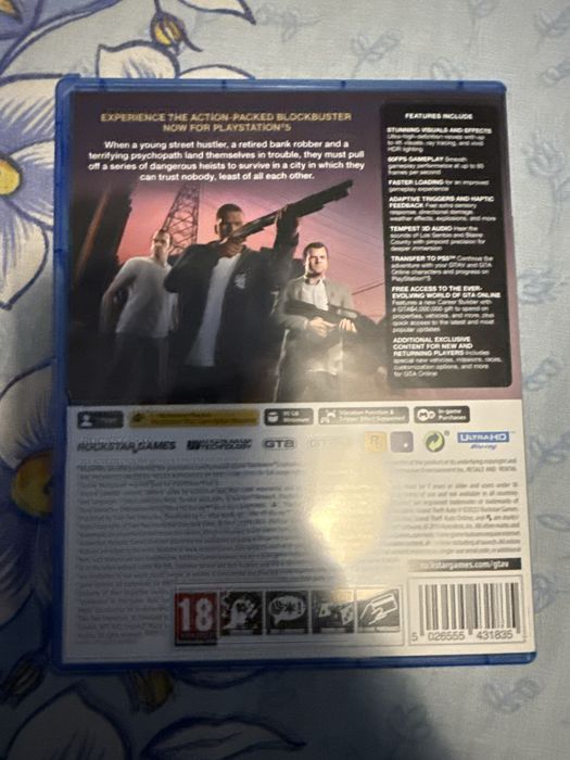 Ofer grand theft auto pentru ps 5 nou desigilat doar din folie