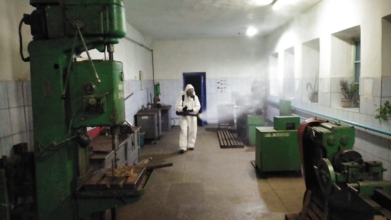Дезинфекция подъездов,промышленных помещений в Усть-Каменогорске