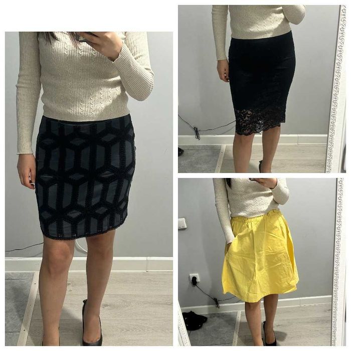 Zara/H&M отдам 3 юбки за 1500 тг