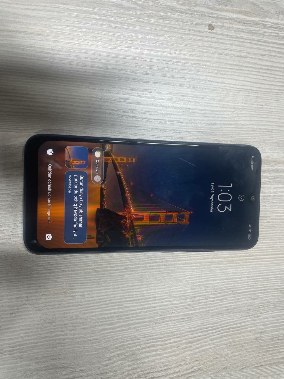 Redmi not 7 srochni 550min