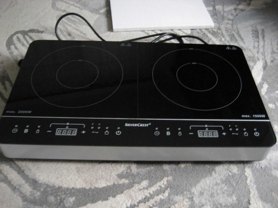 Двоен индукционен котлон Silvercrest