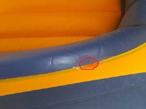 Barca gonflabila cu vasle Challenger 2 pentru 2 persoane