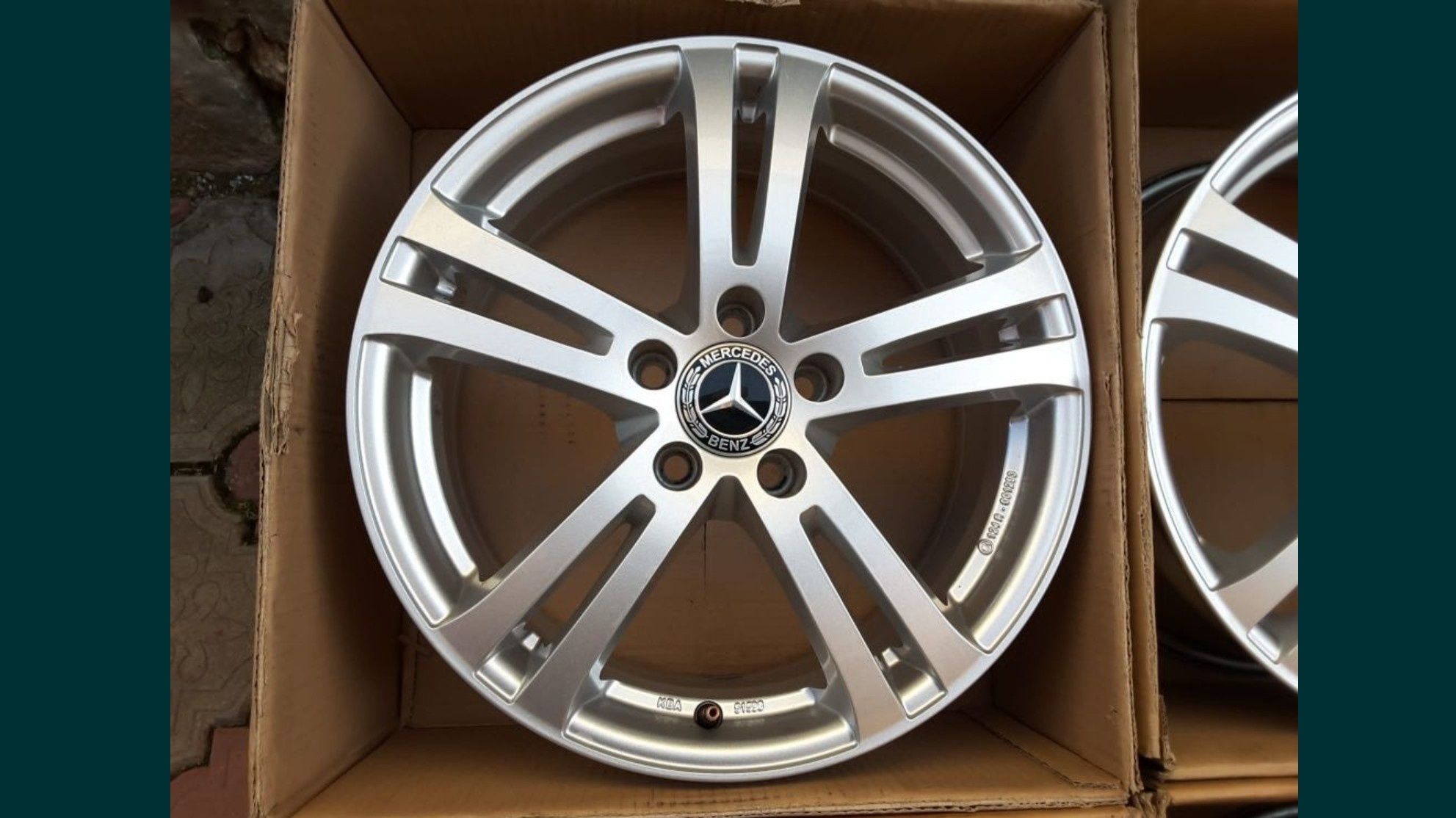 jante aliaj 17; 5x112;  Mercedes C, E, V class w204, w205, GLK, Vito