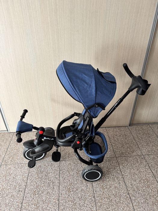 Tricicletă pliabilă cu copertina Baby Care Folding