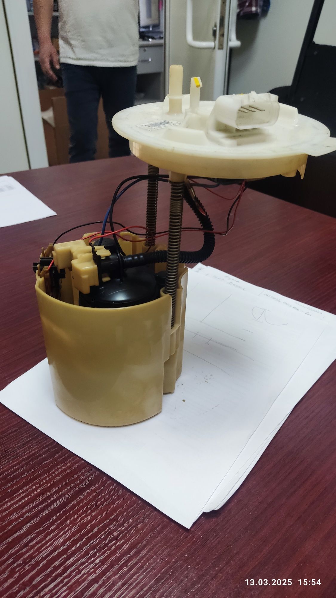 Бензонасос в сборе Малибу-1 б/у (+ установка, +гарантия)