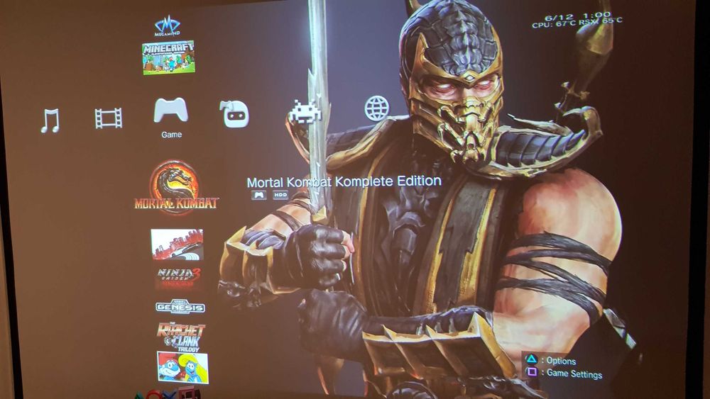 Playstation 3 PS 3  Sony PS3 + 25  jocuri GTA 5 FIFA 19 NFS MK MINECRA