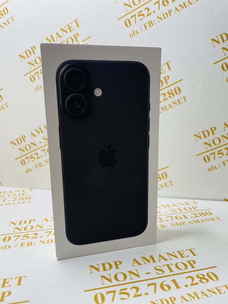 NDP Amanet Braila Iphone 16 128gb SIGILAT (38138)