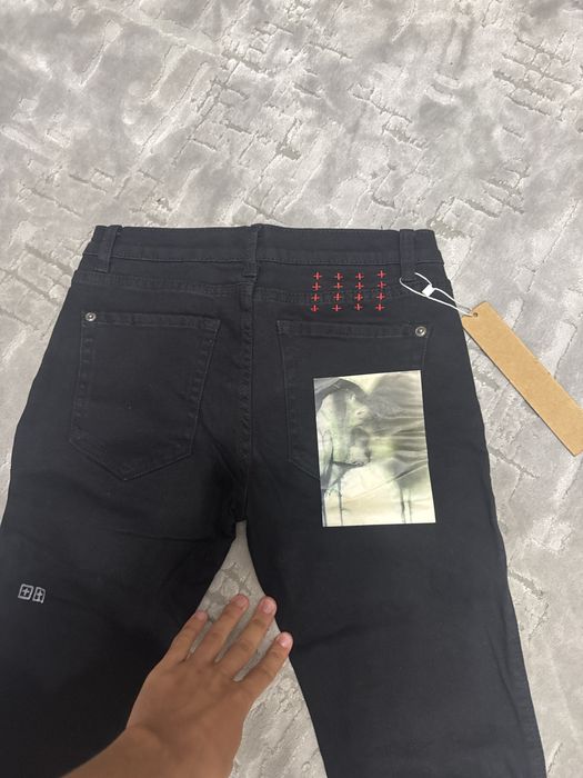 Ksubi jeans backpocket print