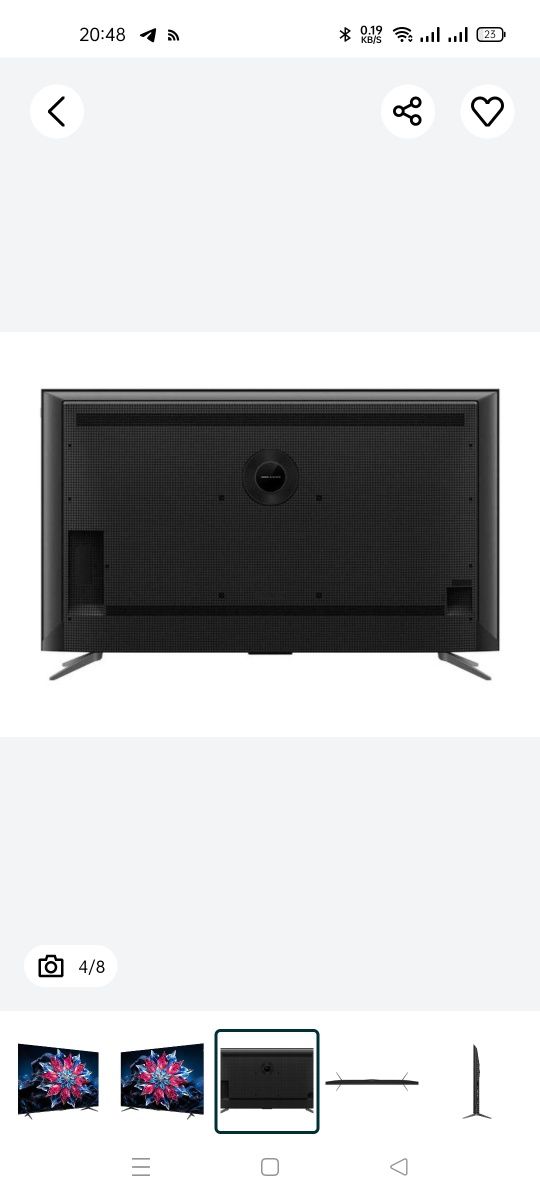 TCL- 85 C655 120Gh QLED