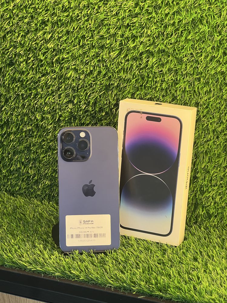 iPhone 14 Pro Max • 256 GB  85% • Sapa