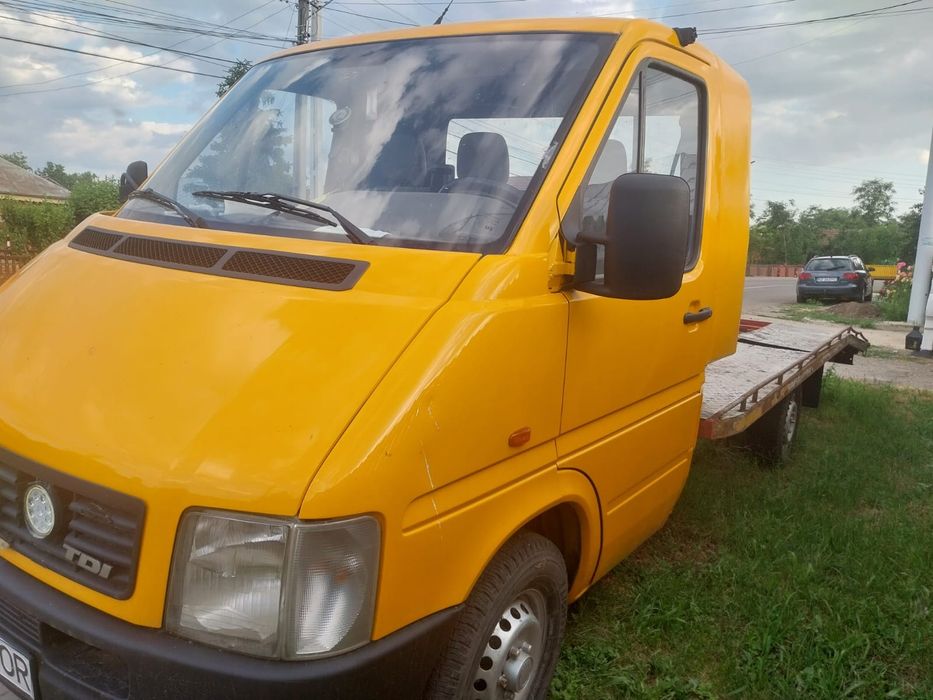 Vw Lt - 2,5 Tdi - Platforma auto - Tractări auto/Sprinter, Remorcă
