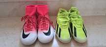 Футболни обувки nike, adidas
