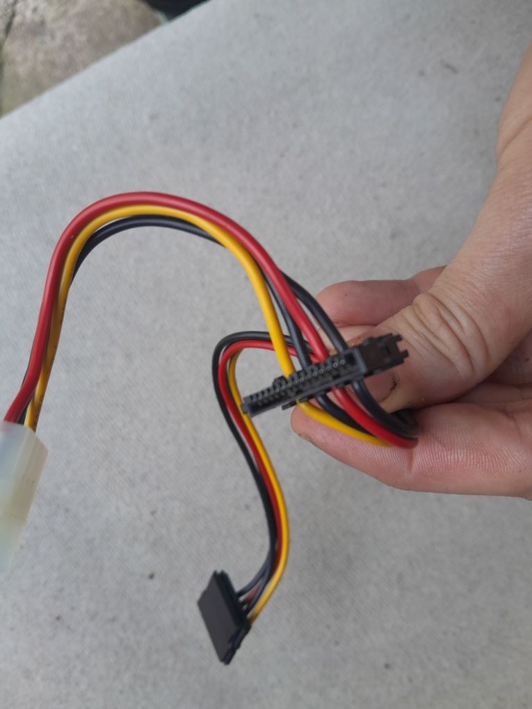 Переходник 2 SATA - IDE ATA шнур кабель провод для жесткого диска HDD
