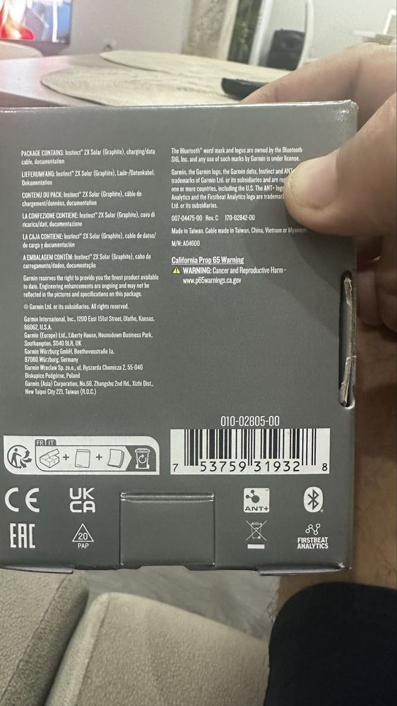 Garmin instinct 2x solar