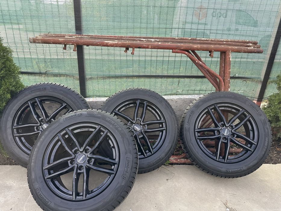 JANTE din ALIAJ-DEZENT ca NOI-216/65/R17-cu cauciucuri NOI IARNĂ!