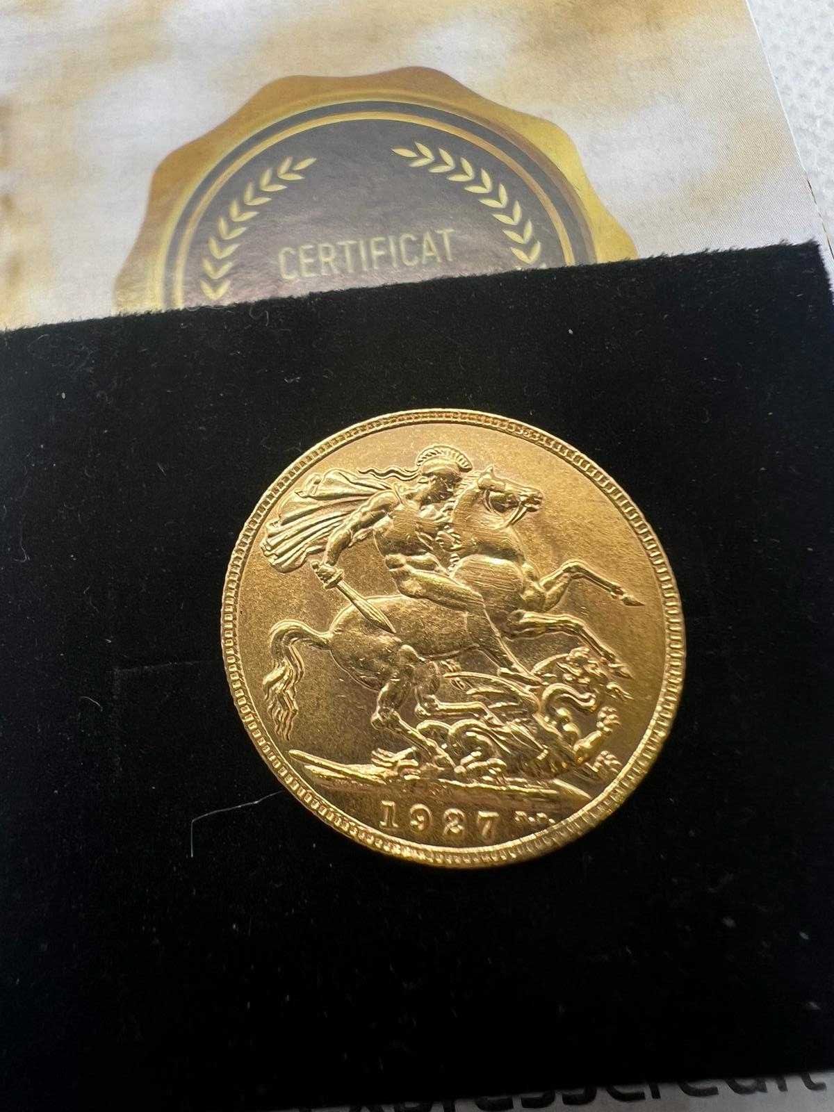 Moneda din aur 22k (61497.2/ 10 Pacurari 1)