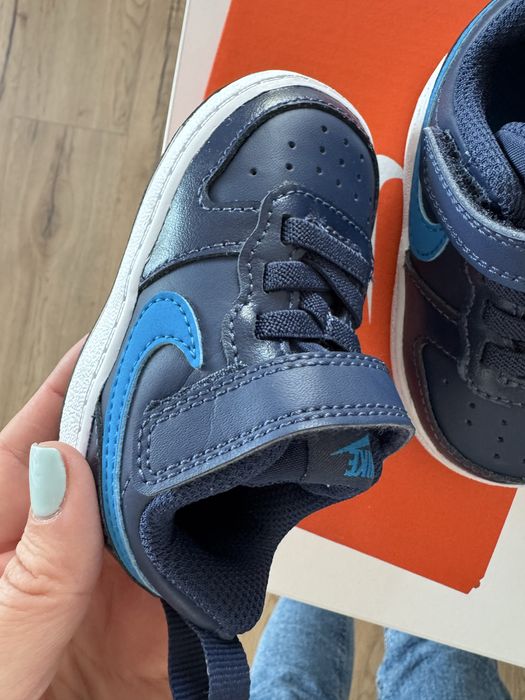 Кожени детски маратонки Nike, размер 19,5
