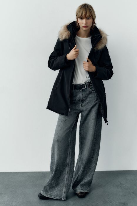 Дамско яке Zara - ветро и водоустойчиво