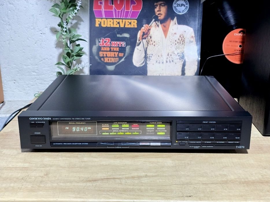 Radio tuner ONKYO INTEGRA T-4250 black, T-4270 argintiu,  hifi stereo