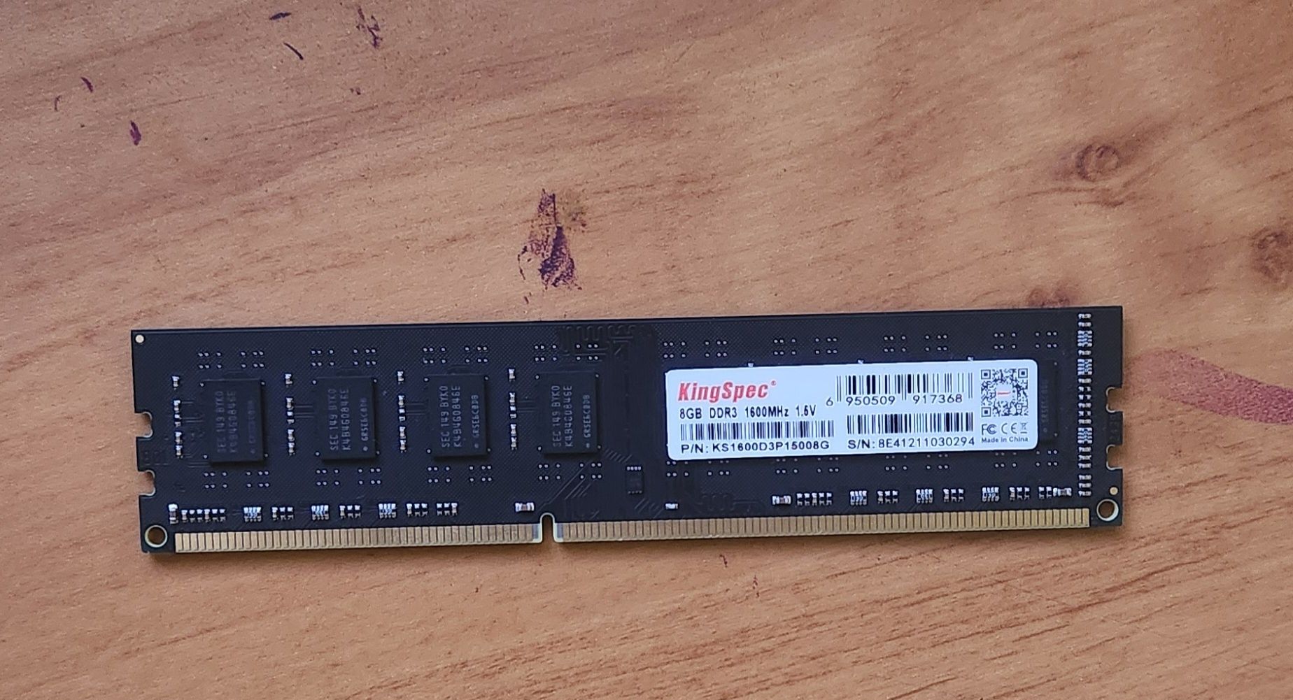 ОЗУ DDR3 2 шт. По 8 гб KingSpec