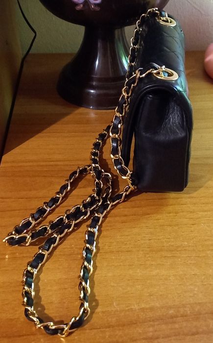 Geanta din piele, de umar Celia