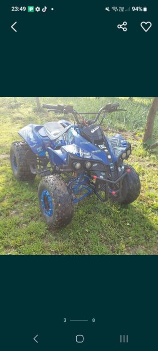 Vand atv 125cc sau schimb scotter cros etc.
