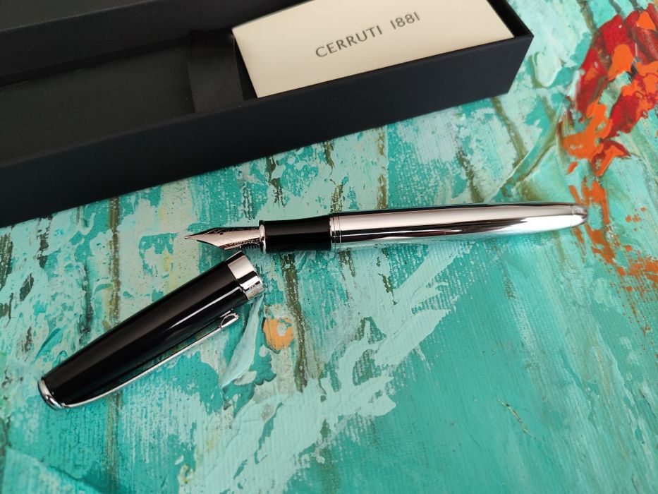 Stilou metalic CERRUTI, original, nou