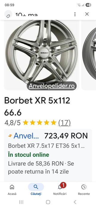 Roti iarna 225/50/17