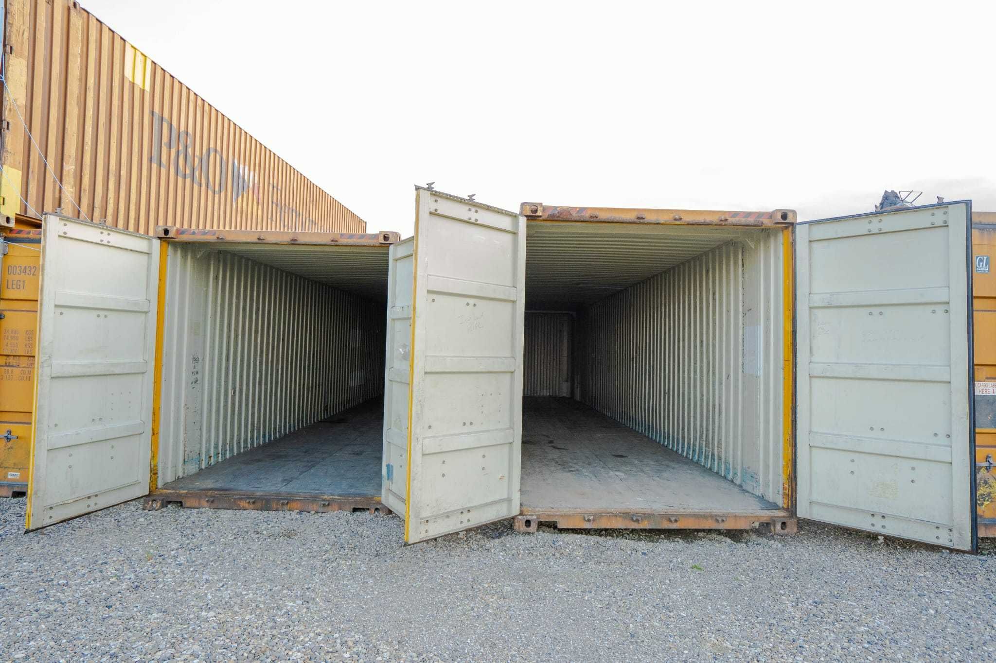 Container maritim 45HC, 13,7m L pentru constructii