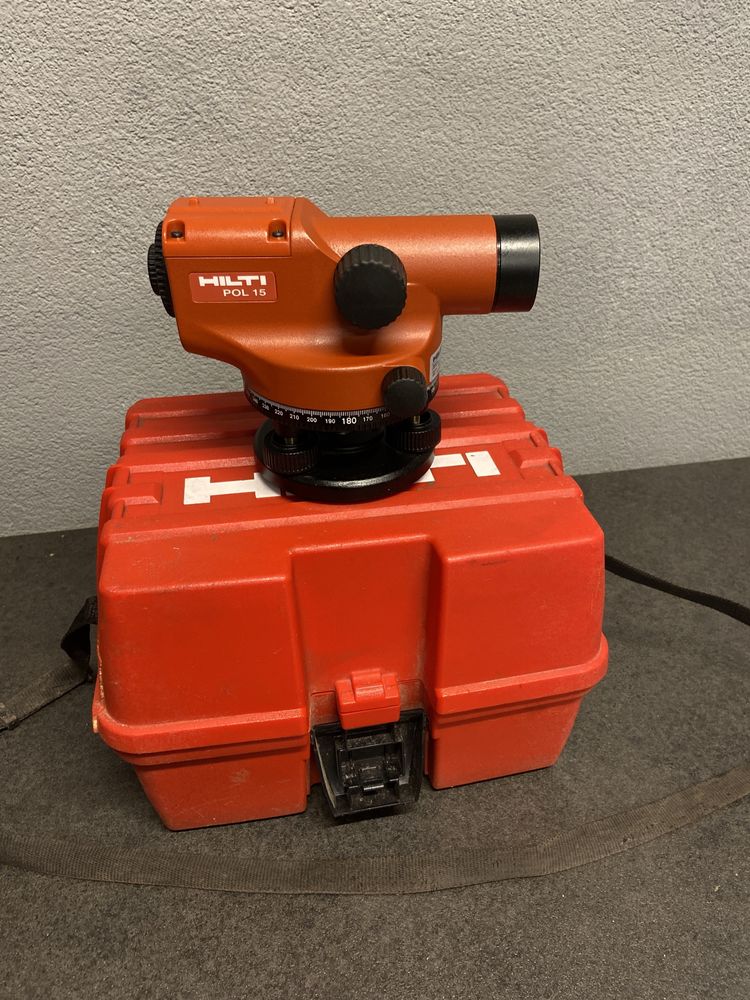 Hilti pol 15 nivela optica santier canalizari strazi teodolit