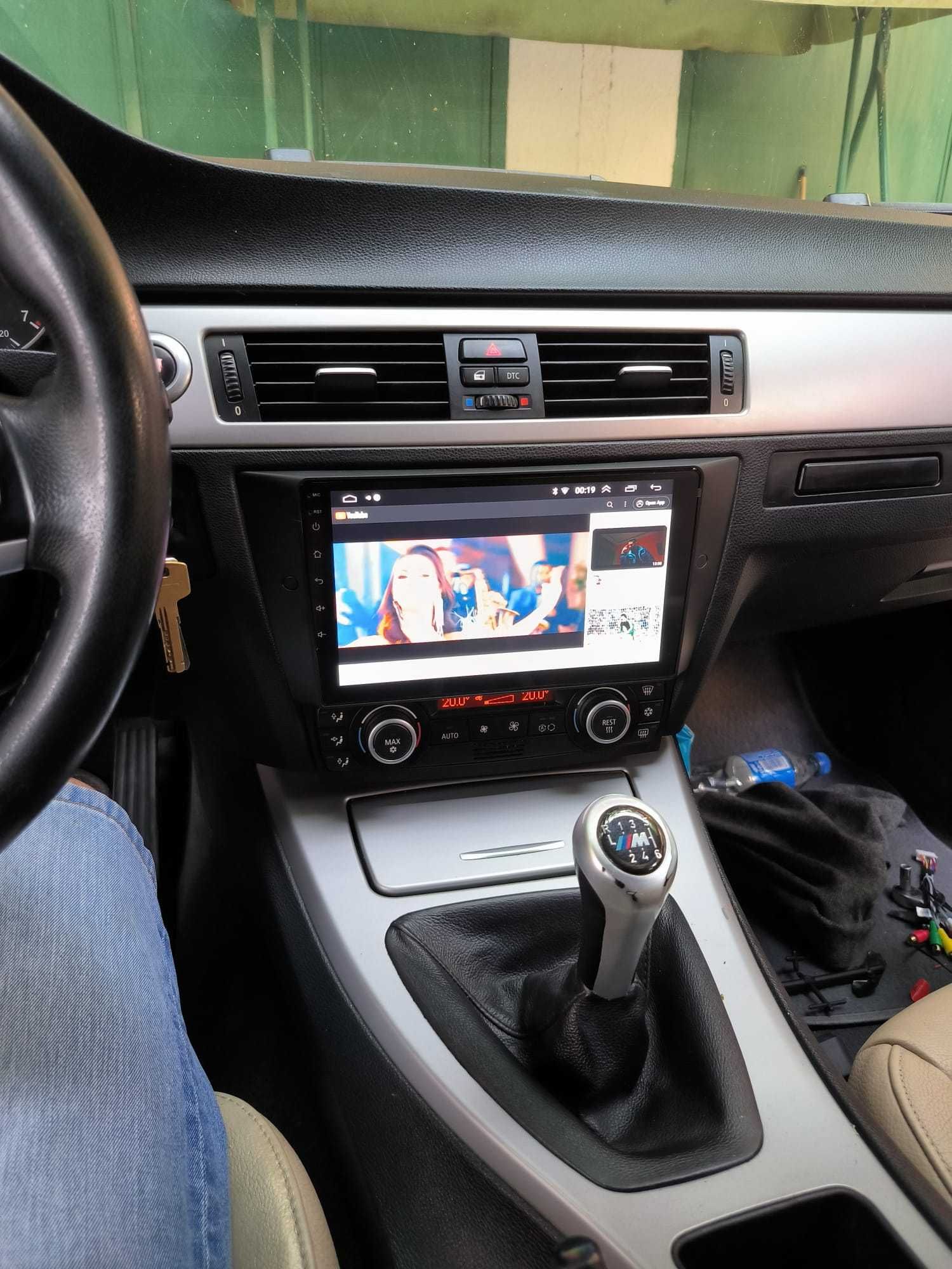 Navigatie Android BMW E90 Waze YouTube casetofon