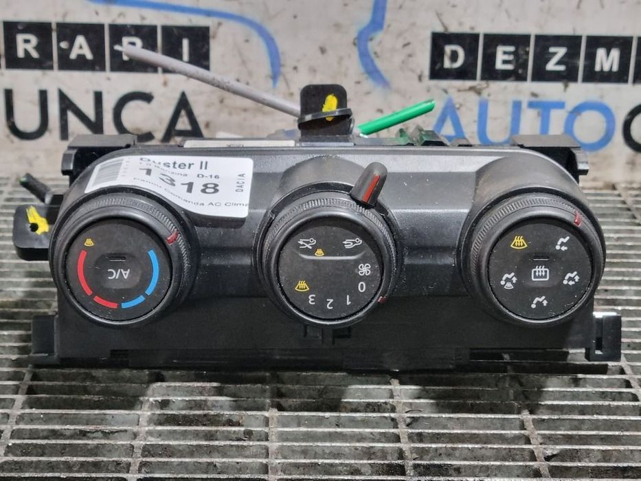 Panou Comanda AC Clima Dacia Duster II 2018 - 2021 (1318) T20954b
