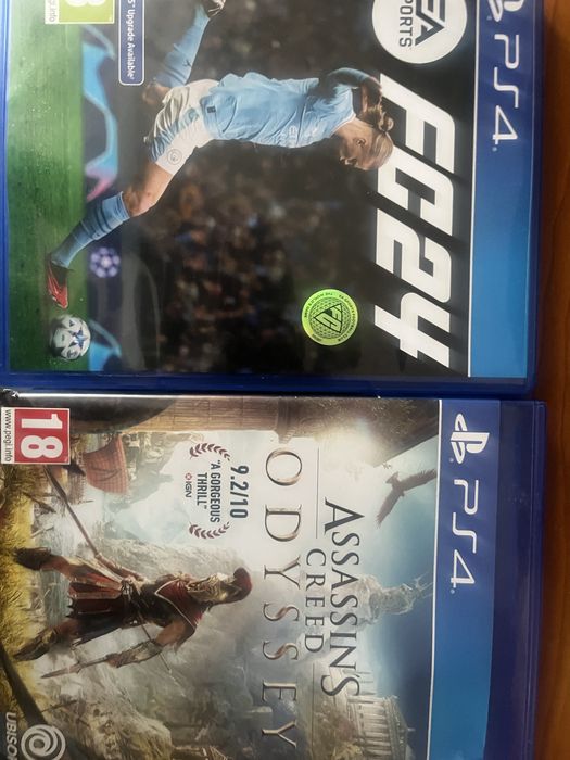 Fifa 24 si assasins creed odyssey pentru ps4