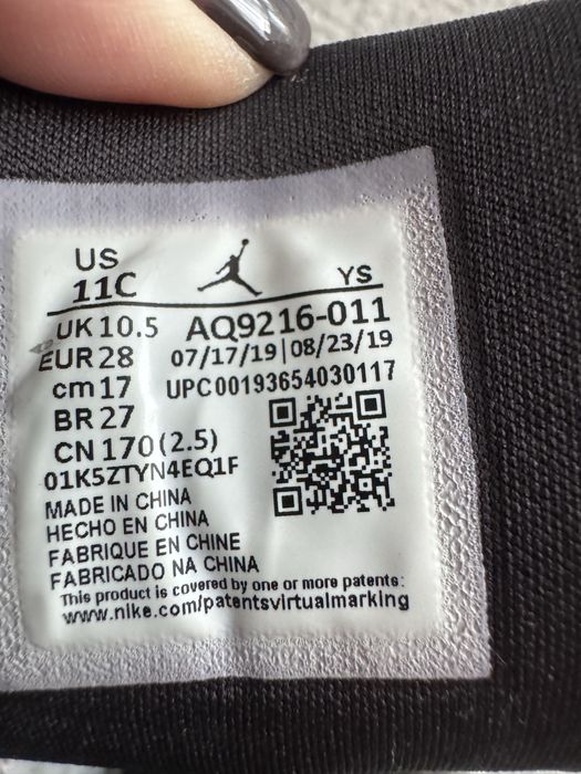 Sneakers Jordan, mar. 28